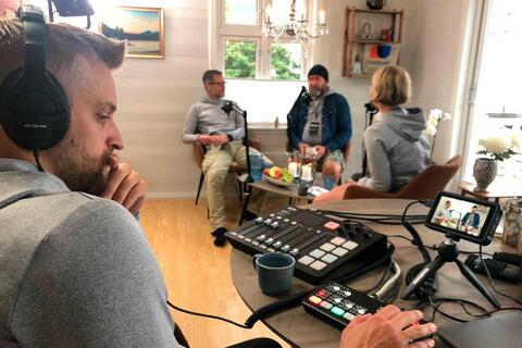 Podcast på location